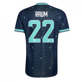 Tyskland David Raum #22 Borta Kläder VM 2026 Kortärmad